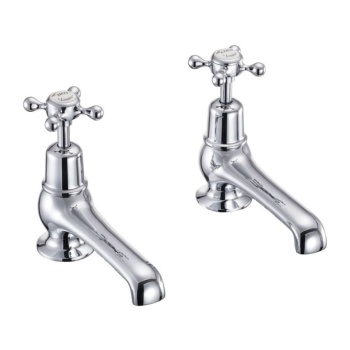 Burlington Claremont Bath Taps Deck Mounted